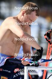 16.03.2024, Canmore, Canada (CAN): Johannes Dale-Skjevdal (NOR) - IBU World Cup Biathlon, pursuit men, Canmore (CAN). www.nordicfocus.com. © Manzoni/NordicFocus. Every downloaded picture is fee-liable.