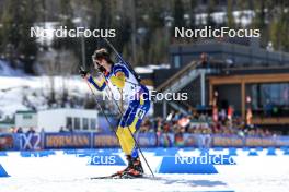16.03.2024, Canmore, Canada (CAN): Anton Ivarsson (SWE) - IBU World Cup Biathlon, pursuit men, Canmore (CAN). www.nordicfocus.com. © Manzoni/NordicFocus. Every downloaded picture is fee-liable.