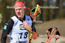 16.03.2024, Canmore, Canada (CAN): Roman Rees (GER) - IBU World Cup Biathlon, pursuit men, Canmore (CAN). www.nordicfocus.com. © Manzoni/NordicFocus. Every downloaded picture is fee-liable.