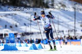 16.03.2024, Canmore, Canada (CAN): Tarjei Boe (NOR) - IBU World Cup Biathlon, pursuit men, Canmore (CAN). www.nordicfocus.com. © Manzoni/NordicFocus. Every downloaded picture is fee-liable.