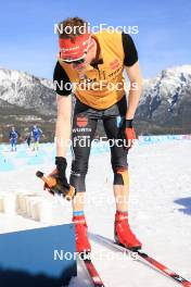 16.03.2024, Canmore, Canada (CAN): Benedikt Doll (GER) - IBU World Cup Biathlon, pursuit men, Canmore (CAN). www.nordicfocus.com. © Manzoni/NordicFocus. Every downloaded picture is fee-liable.