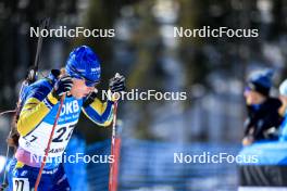 15.03.2024, Canmore, Canada (CAN): Sebastian Samuelsson (SWE) - IBU World Cup Biathlon, sprint men, Canmore (CAN). www.nordicfocus.com. © Manzoni/NordicFocus. Every downloaded picture is fee-liable.
