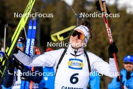 14.03.2024, Canmore, Canada (CAN): Lou Jeanmonnot (FRA) - IBU World Cup Biathlon, sprint women, Canmore (CAN). www.nordicfocus.com. © Manzoni/NordicFocus. Every downloaded picture is fee-liable.