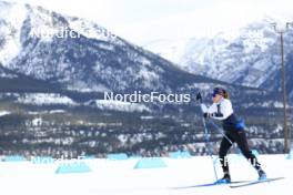 12.03.2024, Canmore, Canada (CAN): Gilonne Guigonnat (FRA) - IBU World Cup Biathlon, training, Canmore (CAN). www.nordicfocus.com. © Manzoni/NordicFocus. Every downloaded picture is fee-liable.