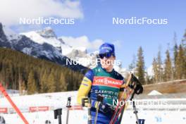 13.03.2024, Canmore, Canada (CAN): Sebastian Samuelsson (SWE) - IBU World Cup Biathlon, training, Canmore (CAN). www.nordicfocus.com. © Manzoni/NordicFocus. Every downloaded picture is fee-liable.