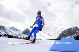 13.03.2024, Canmore, Canada (CAN): Andrea Zattoni (ITA), coach Team Italy - IBU World Cup Biathlon, training, Canmore (CAN). www.nordicfocus.com. © Manzoni/NordicFocus. Every downloaded picture is fee-liable.