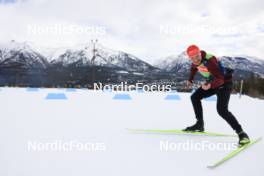 12.03.2024, Canmore, Canada (CAN): Sven Fischer (GER) - IBU World Cup Biathlon, training, Canmore (CAN). www.nordicfocus.com. © Manzoni/NordicFocus. Every downloaded picture is fee-liable.