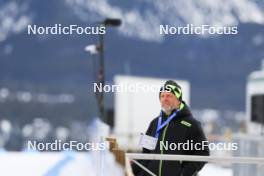 12.03.2024, Canmore, Canada (CAN): Michael Grossegger (AUT), Fischer racing service - IBU World Cup Biathlon, training, Canmore (CAN). www.nordicfocus.com. © Manzoni/NordicFocus. Every downloaded picture is fee-liable.
