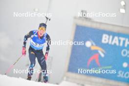 24.01.2024, Brezno-Osrblie, Slovakia (SVK): Martin Uldal (NOR) - IBU Open European Championships Biathlon, individual men, Brezno-Osrblie (SVK). www.nordicfocus.com. © Reichert/NordicFocus. Every downloaded picture is fee-liable.