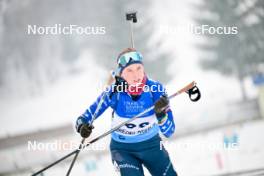 24.01.2024, Brezno-Osrblie, Slovakia (SVK): Frida Achren (FIN) - IBU Open European Championships Biathlon, individual women, Brezno-Osrblie (SVK). www.nordicfocus.com. © Reichert/NordicFocus. Every downloaded picture is fee-liable.