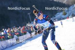 28.01.2024, Brezno-Osrblie, Slovakia (SVK): Camille Bened (FRA) - IBU Open European Championships Biathlon, mixed relay, Brezno-Osrblie (SVK). www.nordicfocus.com. © Reichert/NordicFocus. Every downloaded picture is fee-liable.