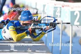 26.01.2024, Brezno-Osrblie, Slovakia (SVK): Emil Nykvist (SWE) - IBU Open European Championships Biathlon, sprint men, Brezno-Osrblie (SVK). www.nordicfocus.com. © Reichert/NordicFocus. Every downloaded picture is fee-liable.