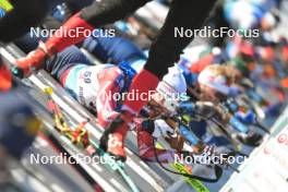 26.01.2024, Brezno-Osrblie, Slovakia (SVK): Yaroslav Neverov (EST) - IBU Open European Championships Biathlon, sprint men, Brezno-Osrblie (SVK). www.nordicfocus.com. © Reichert/NordicFocus. Every downloaded picture is fee-liable.