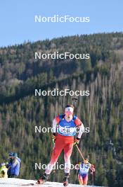 26.01.2024, Brezno-Osrblie, Slovakia (SVK): Logan Pletz (CAN) - IBU Open European Championships Biathlon, sprint men, Brezno-Osrblie (SVK). www.nordicfocus.com. © Reichert/NordicFocus. Every downloaded picture is fee-liable.