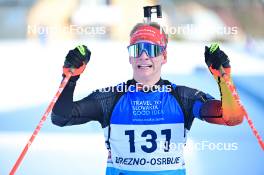 26.01.2024, Brezno-Osrblie, Slovakia (SVK): Linus Kesper (GER) - IBU Open European Championships Biathlon, sprint men, Brezno-Osrblie (SVK). www.nordicfocus.com. © Reichert/NordicFocus. Every downloaded picture is fee-liable.