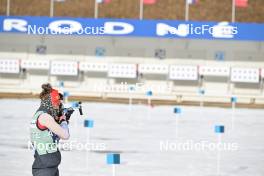 25.01.2024, Brezno-Osrblie, Slovakia (SVK): Lea Meier (SUI) - IBU Open European Championships Biathlon, training, Brezno-Osrblie (SVK). www.nordicfocus.com. © Reichert/NordicFocus. Every downloaded picture is fee-liable.
