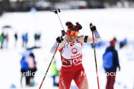 23.03.2024, Ulrichen, Switzerland (SUI): Lea Meier (SUI) - Swiss Championships biathlon, mass, Ulrichen (SUI). www.nordicfocus.com. © Manzoni/NordicFocus. Every downloaded picture is fee-liable.