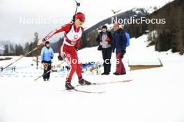 23.03.2024, Ulrichen, Switzerland (SUI): Annina Zberg (SUI) - Swiss Championships biathlon, mass, Ulrichen (SUI). www.nordicfocus.com. © Manzoni/NordicFocus. Every downloaded picture is fee-liable.