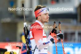 14.02.2024, Nove Mesto na Morave, Czechia (CZE): Christian Gow (CAN) - IBU World Championships Biathlon, individual men, Nove Mesto na Morave (CZE). www.nordicfocus.com. © Manzoni/NordicFocus. Every downloaded picture is fee-liable.