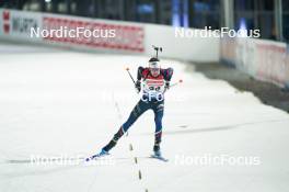 14.02.2024, Nove Mesto na Morave, Czechia (CZE): Eric Perrot (FRA) - IBU World Championships Biathlon, individual men, Nove Mesto na Morave (CZE). www.nordicfocus.com. © Thibaut/NordicFocus. Every downloaded picture is fee-liable.