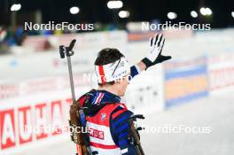 14.02.2024, Nove Mesto na Morave, Czechia (CZE): Eric Perrot (FRA) - IBU World Championships Biathlon, individual men, Nove Mesto na Morave (CZE). www.nordicfocus.com. © Thibaut/NordicFocus. Every downloaded picture is fee-liable.