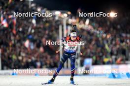 14.02.2024, Nove Mesto na Morave, Czechia (CZE): Eric Perrot (FRA) - IBU World Championships Biathlon, individual men, Nove Mesto na Morave (CZE). www.nordicfocus.com. © Manzoni/NordicFocus. Every downloaded picture is fee-liable.