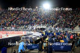 13.02.2024, Nove Mesto na Morave, Czechia (CZE): Feature: Track atmosphere  - IBU World Championships Biathlon, individual women, Nove Mesto na Morave (CZE). www.nordicfocus.com. © Manzoni/NordicFocus. Every downloaded picture is fee-liable.