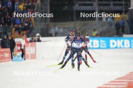 18.02.2024, Nove Mesto na Morave, Czechia (CZE): Quentin Fillon Maillet (FRA) - IBU World Championships Biathlon, mass men, Nove Mesto na Morave (CZE). www.nordicfocus.com. © Thibaut/NordicFocus. Every downloaded picture is fee-liable.