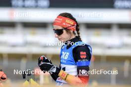 18.02.2024, Nove Mesto na Morave, Czechia (CZE): Vanessa Voigt (GER) - IBU World Championships Biathlon, mass women, Nove Mesto na Morave (CZE). www.nordicfocus.com. © Manzoni/NordicFocus. Every downloaded picture is fee-liable.
