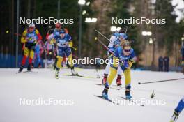 18.02.2024, Nove Mesto na Morave, Czechia (CZE): Khrystyna Dmytrenko (UKR) - IBU World Championships Biathlon, mass women, Nove Mesto na Morave (CZE). www.nordicfocus.com. © Thibaut/NordicFocus. Every downloaded picture is fee-liable.