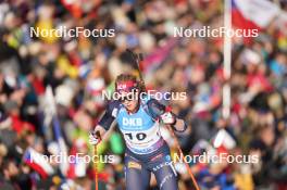 18.02.2024, Nove Mesto na Morave, Czechia (CZE): Karoline Offigstad Knotten (NOR) - IBU World Championships Biathlon, mass women, Nove Mesto na Morave (CZE). www.nordicfocus.com. © Thibaut/NordicFocus. Every downloaded picture is fee-liable.