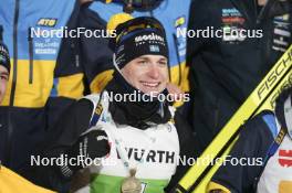 07.02.2024, Nove Mesto na Morave, Czechia (CZE): Martin Ponsiluoma (SWE) - IBU World Championships Biathlon, medals, Nove Mesto na Morave (CZE). www.nordicfocus.com. © Thibaut/NordicFocus. Every downloaded picture is fee-liable.