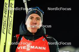 17.02.2024, Nove Mesto na Morave, Czechia (CZE): Quentin Fillon Maillet (FRA) - IBU World Championships Biathlon, medals, Nove Mesto na Morave (CZE). www.nordicfocus.com. © Thibaut/NordicFocus. Every downloaded picture is fee-liable.