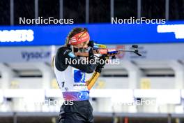 07.02.2024, Nove Mesto na Morave, Czechia (CZE): Vanessa Voigt (GER) - IBU World Championships Biathlon, mixed relay, Nove Mesto na Morave (CZE). www.nordicfocus.com. © Manzoni/NordicFocus. Every downloaded picture is fee-liable.