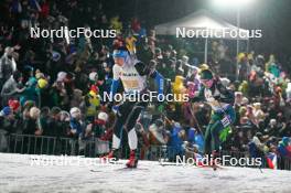 07.02.2024, Nove Mesto na Morave, Czechia (CZE): Tuuli Tomingas (EST), Lidiia Zhurauskaite (LTU), (l-r) - IBU World Championships Biathlon, mixed relay, Nove Mesto na Morave (CZE). www.nordicfocus.com. © Thibaut/NordicFocus. Every downloaded picture is fee-liable.