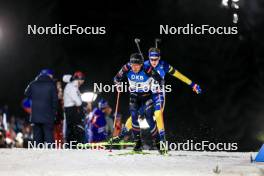 11.02.2024, Nove Mesto na Morave, Czechia (CZE): Quentin Fillon Maillet (FRA) - IBU World Championships Biathlon, pursuit men, Nove Mesto na Morave (CZE). www.nordicfocus.com. © Manzoni/NordicFocus. Every downloaded picture is fee-liable.