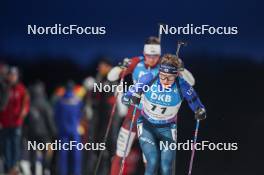 11.02.2024, Nove Mesto na Morave, Czechia (CZE): Campbell Wright (USA) - IBU World Championships Biathlon, pursuit men, Nove Mesto na Morave (CZE). www.nordicfocus.com. © Manzoni/NordicFocus. Every downloaded picture is fee-liable.