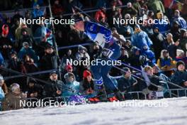 11.02.2024, Nove Mesto na Morave, Czechia (CZE): Campbell Wright (USA) - IBU World Championships Biathlon, pursuit men, Nove Mesto na Morave (CZE). www.nordicfocus.com. © Manzoni/NordicFocus. Every downloaded picture is fee-liable.