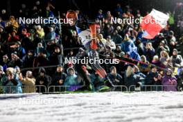11.02.2024, Nove Mesto na Morave, Czechia (CZE): Philipp Horn (GER) - IBU World Championships Biathlon, pursuit men, Nove Mesto na Morave (CZE). www.nordicfocus.com. © Manzoni/NordicFocus. Every downloaded picture is fee-liable.