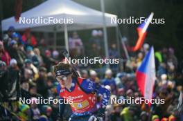 17.02.2024, Nove Mesto na Morave, Czechia (CZE): Campbell Wright (USA) - IBU World Championships Biathlon, relay men, Nove Mesto na Morave (CZE). www.nordicfocus.com. © Thibaut/NordicFocus. Every downloaded picture is fee-liable.