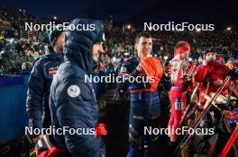 17.02.2024, Nove Mesto na Morave, Czechia (CZE): Quentin Fillon Maillet (FRA) - IBU World Championships Biathlon, relay men, Nove Mesto na Morave (CZE). www.nordicfocus.com. © Thibaut/NordicFocus. Every downloaded picture is fee-liable.