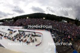 17.02.2024, Nove Mesto na Morave, Czechia (CZE): Feature: Track atmosphere  - IBU World Championships Biathlon, relay women, Nove Mesto na Morave (CZE). www.nordicfocus.com. © Manzoni/NordicFocus. Every downloaded picture is fee-liable.