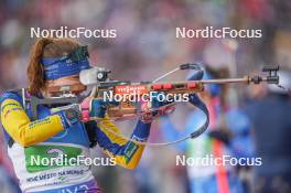 17.02.2024, Nove Mesto na Morave, Czechia (CZE): Linn Persson (SWE) - IBU World Championships Biathlon, relay women, Nove Mesto na Morave (CZE). www.nordicfocus.com. © Thibaut/NordicFocus. Every downloaded picture is fee-liable.