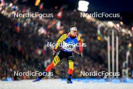 10.02.2024, Nove Mesto na Morave, Czechia (CZE): Thierry Langer (BEL) - IBU World Championships Biathlon, sprint men, Nove Mesto na Morave (CZE). www.nordicfocus.com. © Manzoni/NordicFocus. Every downloaded picture is fee-liable.