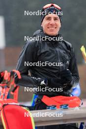 08.02.2024, Nove Mesto na Morave, Czechia (CZE): Quentin Fillon Maillet (FRA) - IBU World Championships Biathlon, training, Nove Mesto na Morave (CZE). www.nordicfocus.com. © Manzoni/NordicFocus. Every downloaded picture is fee-liable.