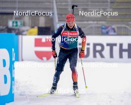 08.02.2024, Nove Mesto na Morave, Czechia (CZE): Philipp Horn (GER) - IBU World Championships Biathlon, training, Nove Mesto na Morave (CZE). www.nordicfocus.com. © Thibaut/NordicFocus. Every downloaded picture is fee-liable.