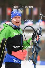 08.02.2024, Nove Mesto na Morave, Czechia (CZE): Lukas Hofer (ITA) - IBU World Championships Biathlon, training, Nove Mesto na Morave (CZE). www.nordicfocus.com. © Manzoni/NordicFocus. Every downloaded picture is fee-liable.