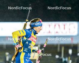 08.02.2024, Nove Mesto na Morave, Czechia (CZE): Anna Magnusson (SWE) - IBU World Championships Biathlon, training, Nove Mesto na Morave (CZE). www.nordicfocus.com. © Thibaut/NordicFocus. Every downloaded picture is fee-liable.