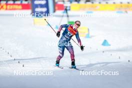 01.01.2024, Toblach, Italy (ITA): Samantha Smith (USA) - FIS world cup cross-country, tour de ski, pursuit, Toblach (ITA). www.nordicfocus.com. © Modica/NordicFocus. Every downloaded picture is fee-liable.