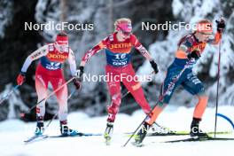 01.01.2024, Toblach, Italy (ITA): Teresa Stadlober (AUT) - FIS world cup cross-country, tour de ski, pursuit, Toblach (ITA). www.nordicfocus.com. © Modica/NordicFocus. Every downloaded picture is fee-liable.